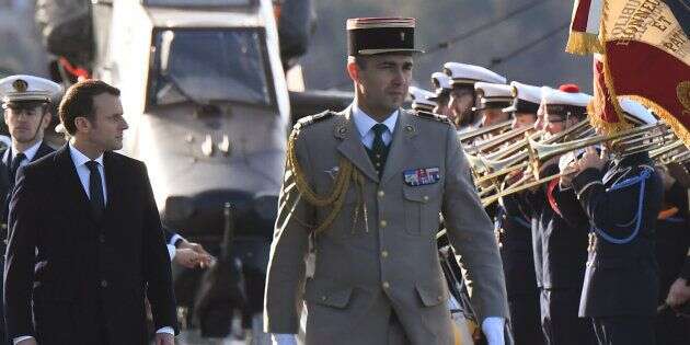 Le président de la République était sur le Dixmude, à Toulon, pour présenter ses vœux aux militaires.