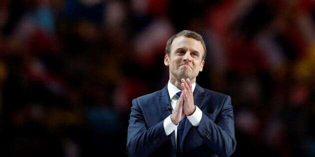 Avec Emmanuel Macron, une large mobilisation en faveur du partage de la culture. REUTERS/Benoit Tessier
