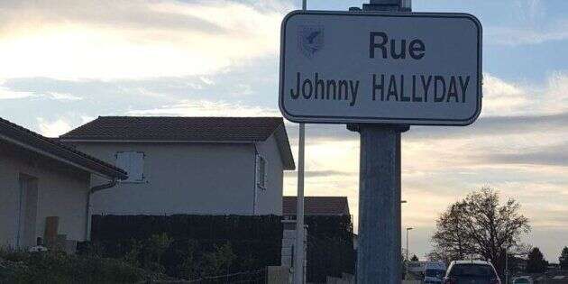 Des panneaux de la seule rue Johnny Hallyday de France ont été volés