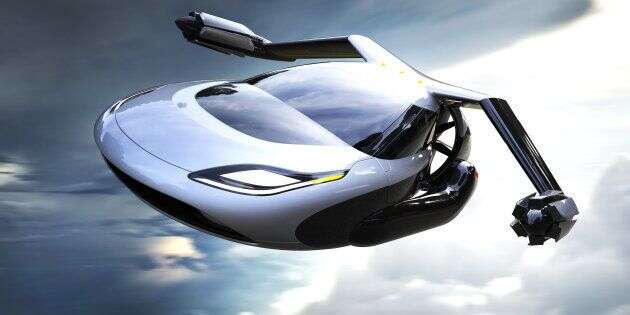TF-X, le concept de voiture volante imaginé par la société Terrafugia.