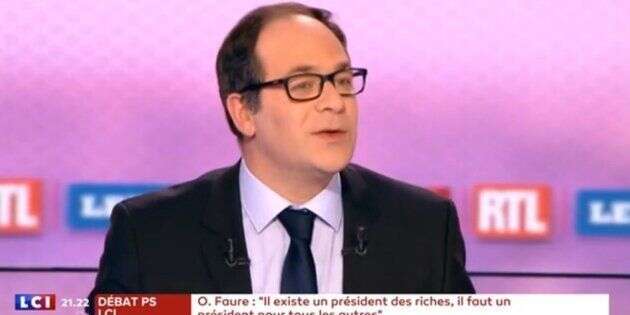 Au débat du PS, Emmanuel Maurel était le sosie de François Hollande.