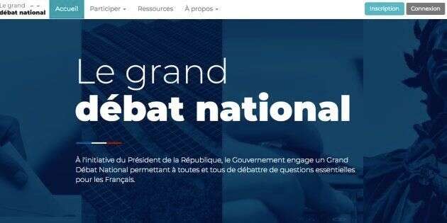 Granddebat.fr, le site du grand débat national, a été mis en ligne ce mardi 15 janvier au soir.