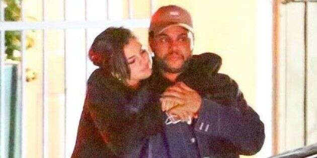 Selena Gomez et The Weeknd à Los Angeles.