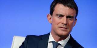 French Prime Minister Manuel Valls gives a press conference, at the Prime Minister residence, in Paris, Monday, March 14, 2016. The contested labor reform would amend France's 35-hour workweek, approved in 2000 by the Socialists and now a cornerstone of the left. The current Socialist government wants adjustments to reduce France's 10-percent unemployment rate as the shortened workweek was meant to do. (AP Photo/Thibault Camus)