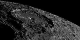La Nasa a dévoilé une nouvelle photo de la planète naine Cérès.