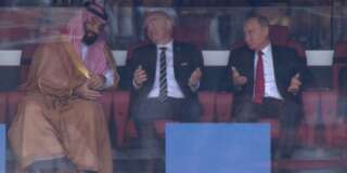 Coupe du Monde 2018: cette photo de Vladimir Poutine et du cheikh Mohammed ben Salmane vaut le détour(nement)