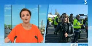 France 3 accusée d'avoir censurée le duplex d'une journaliste qui évoquait les menaces policières lors de la manifestation des gilets jaunes à Bordeaux.