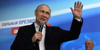 Vladimir Poutine largement réélu dès le 1er tour de l'élection présidentielle russe
