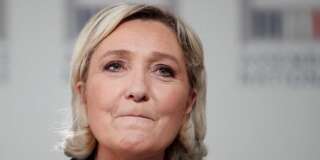 Marine Le Pen à l'Assemblée nationale au mois d'avril.