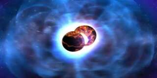 Une incroyable fusion d'étoiles à neutrons observée pour la première fois