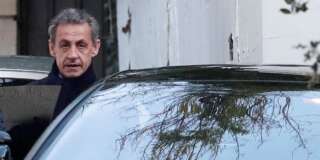 Nicolas Sarkozy à Paris le 21 mars 2018.