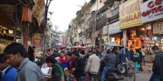 Chandni Chowk, le vieux quartier de New Delhi en Inde