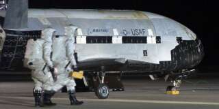 Le X37-B, un vaisseau spatial top-secret de l'US Air Force.