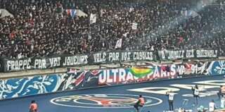 PSG-OM: Raquel Garrido avait son mot à dire sur cette banderole des ultras parisiens.