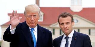 Après les bises et les sourires, place aux sujets qui fâchent entre Trump et Macron