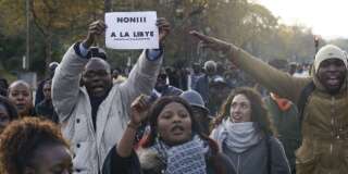 Un millier de manifestants défilent à Paris contre l'esclavage en Libye