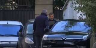 Nicolas Sarkozy est rentré chez lui à l'issue de sa garde à vue (Image prise mardi 20 mars).