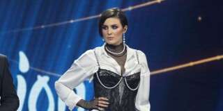 Maruv, la candidate de l'Ukraine à l'Eurovision écartée (Photo prise le samedi 24 février 2019).