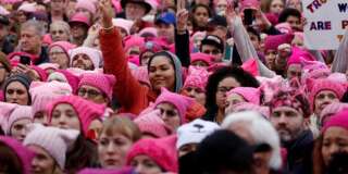 Le jour où j'ai marché pour le droit des femmes à Washington. REUTERS/Shannon Stapleton