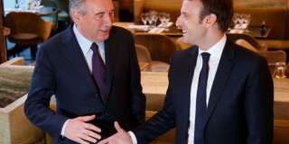 François Bayrou et Emmanuel Macron avaient scellé leur alliance dans un restaurant de l'ouest parisien.