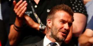 David Beckham en Australie le 27 octobre.