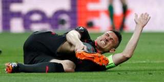 Laurent Koscielny est forfait pour la coupe du Monde après sa blessure au tendon d'Achille.