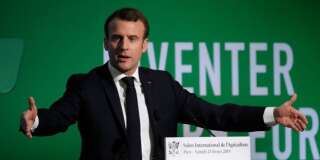 Dans son discours inaugural du salon de l'agriculture, Emmanuel Macron a appelé les agriculteurs à être les premiers militants de la transition écologique.