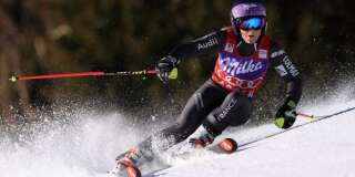 Tessa Worley a remporté la Coupe du monde de slalom géant à Aspen.