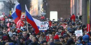 Manifestations en Russie pour le boycott de l'élection présidentielle