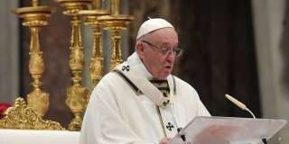 Le pape François s'exprimait comme de coutume ce 24 décembre à l'occasion d'une homélie de Noël.