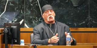 Terry Bollea, known as professional wrestler Hulk Hogan, testifies in his case against the news website Gawker in St. Petersburg, Florida March 7, 2016. Hulk Hogan told a Florida jury on Monday he was