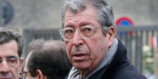 Mayor of  Levallois-Perret Patrick Balkany attends a ceremony to honore late policewoman Clarissa Jean-Philippe who died in last year's January attacks in Montrouge south of Paris, Saturday Jan. 9, 2016.  (AP Photo/Michel Euler)
