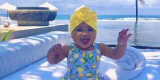 Comme True Thompson, la fille de Khloe Kardashian et Tristan Thompson, trouvez le plus beau turban pour bébé.