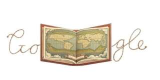 Abraham Ortelius, inventeur du premier Atlas a son propre Doodle