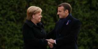 Emmanuel Macron et Angela Merkel ont célébré la réconciliation franco-allemande