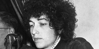 Bob Dylan le 22 mai 1966 à Paris.