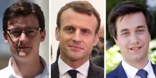 Sacha Houlié et Pierre Person sont deux des fondateurs des Jeunes avec Macron.