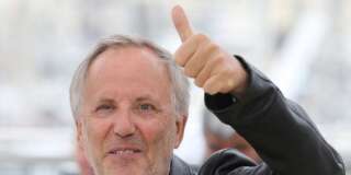 Actor Fabrice Luchini poses for photographers during a photo call for the film Ma Loute (Slack Bay) at the 69th international film festival, Cannes, southern France, Friday, May 13, 2016. (AP Photo/Thibault Camus)