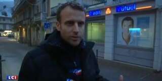 Sous la neige dans les Pyrénées, Macron confirme sa volonté de renforcer le contrôle des chômeurs