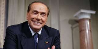 Photo d'illustration: Silvio Berlusconi à Rome, le 12 avril 2018.
