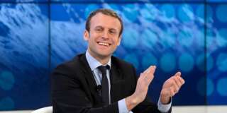Emmanuel Macron lors de son premier et unique passage à Davos en janvier 2016, lorsqu'il était encore ministre de l'Economie.