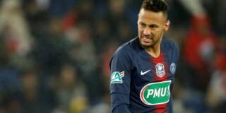 Neymar, ici le 23 janvier contre Strasbourg, devrait être forfait pour le prochain match du PSG en Ligue des Champions contre Manchester United.