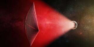Les FRB, des signaux très puissants mais très courts, pourraient théoriquement servir à propulser de gigantesques vaisseaux extraterrestres à voile solaire, selon une étude.
