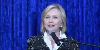 Hillary Clinton, visée par un colis suspect, a évoqué