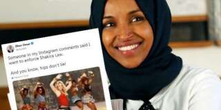 Ilhan Omar (ici le 7 novembre), élue musulmane américaine, s'est vue accusée de vouloir imposer la