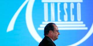 François Hollande à l'UNESCO, novembre 2016. REUTERS/Yoan Valat/Pool
