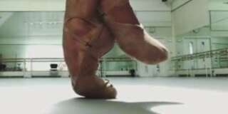 Les pieds du danseur Eric Underwood.
