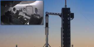La fusée Falcon 9 doit lancer, à vide, la capsule habitable Crew Dragon de SpaceX. Elle permettra d'envoyer des astronautes américains dans l'espace.