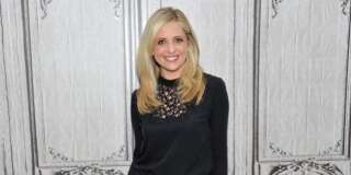 Actress Sarah Michelle Gellar participates in AOL's BUILD Speaker Series to discuss her new company,