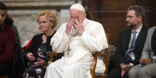 Le Pape François à Rome le 11 mars.